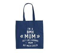 Sono Una Mamma Bmx - Borsa In Tela - Ciclismo Ciclista Moto Cross Madre