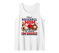 Sono Una Mamma del Baseball, certo Che Sono distrutta. Canotta
