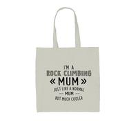Sono Una Mamma Di Arrampicata - Borsa In Tela - Interno Esterno Montagna Rocce