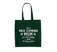 Sono Una Mamma Di Arrampicata - Borsa In Tela - Interno Esterno Montagna Rocce