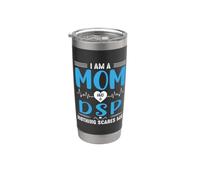 Sono una mamma e uno staff di supporto diretto DSP Niente mi spaventa Bicchiere termico in acciaio inox doppia parete
