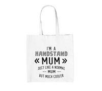 Sono Una Mamma In Equilibrio - Borsa In Tela - Esercizio Per Mamme In Equilibrio