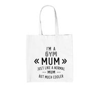 Sono Una Mamma In Palestra - Borsa In Tela - Pesi Per Esercizi In Palestra