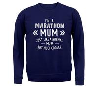 Sono Una Mamma Maratoneta - Felpa / Maglione Adulto - Corri 26.2 MIGLIA Londra