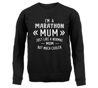Sono Una Mamma Maratoneta - Felpa / Maglione Adulto - Corri 26.2 MIGLIA Londra