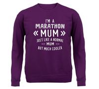 Sono Una Mamma Maratoneta - Felpa / Maglione Adulto - Corri 26.2 MIGLIA Londra