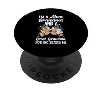 Sono una mamma nonna e una grande nonna niente mi spaventa PopSockets PopGrip Adesivo