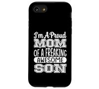 Sono una mamma orgogliosa di un figlio fantastico madre e figlio Custodia per iPhone SE (2020) / 7/8