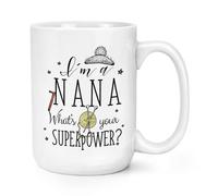 Sono Una Nonna Qual È Il Tuo Superpotere Tazza Grande Da 15oz - Grande Nonna