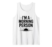 Sono Una Persona mattutina Amante del caffè per i mattinieri Canotta