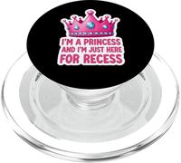 Sono una principessa e sono qui per la ricreazione Ragazza torna a scuola PopSockets PopGrip per MagSafe