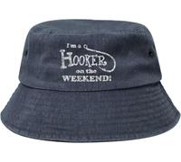 Sono Una Prostituta nel Fine Settimana Donne Uomo Cotone Cappello da Pescatore Confortevole Secchio Cappelli Casual Bucket Hat per Campeggio Spiaggia All'Aperto