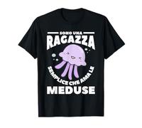 Sono Una Ragazza Semplice Che Ama Le Meduse Maglietta