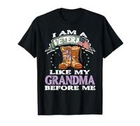 Sono Una Veterana Come Mia Nonna Prima di Me Onore Maglietta