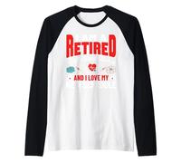Sono un'infermiera registrata in Pensione e Amo Il Mio Nuovo Programma Maglia con Maniche Raglan