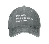 Sono Vecchia ma Sono Come Una Vecchia Signora con Il Cappello alla Moda