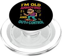 Sono vecchio, fastidioso e fuori controllo regalo di design PopSockets PopGrip per MagSafe