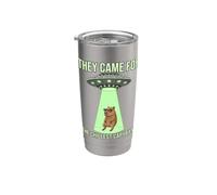 Sono venuti per i più freddi dischi volanti alieni Capybara Bicchiere termico in acciaio inox doppia parete