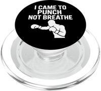 Sono venuto a pugno non respirare umorismo di boxe PopSockets PopGrip per MagSafe
