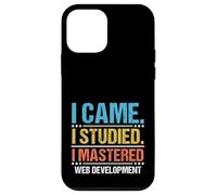 Sono venuto Ho studiato ho imparato la codifica dello sviluppo web Custodia per iPhone 12 mini