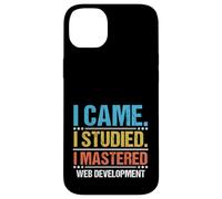 Sono venuto Ho studiato ho imparato la codifica dello sviluppo web Custodia per iPhone 14 Plus