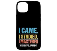 Sono venuto Ho studiato ho imparato la codifica dello sviluppo web Custodia per iPhone 15 Plus