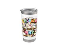 Sono venuto, ho suonato il clacson, ho dimenticato perché Funny Goose Humor Pond Bicchiere termico in acciaio inox doppia parete