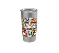 Sono venuto, ho suonato il clacson, ho dimenticato perché Funny Goose Humor Pond Bicchiere termico in acciaio inox doppia parete