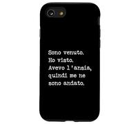 Sono venuto Ho visto Avevo l'ansia Me ne sono andato Custodia per iPhone SE (2020) / 7/8