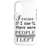 Sono venuto ho visto che c'erano persone che ho lasciato Custodia per iPhone 16