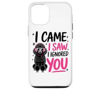 Sono venuto, ho visto che ti ho ignorato, stile barboncino Custodia per iPhone 12/12 Pro