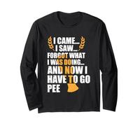 Sono venuto Ho Visto dimenticato Quello Che stavo Facendo e Ora Devo Andare PE Maglia a Manica