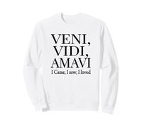 Sono venuto, Ho Visto, Ho Amato Veni, Vidi, Amavi Black Felpa