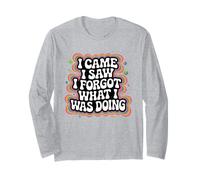 Sono venuto Ho visto ho dimenticato quello che stavo facendo Maglia a Manica