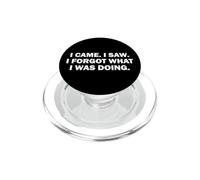 Sono venuto. Ho visto. Ho dimenticato quello che stavo facendo. Perso nei pensieri PopSockets PopGrip per MagSafe