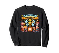 Sono venuto ho visto l'ho scritto Funny Spelling Bee Felpa