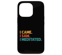 Sono venuto ho visto meditato la meditazione Custodia per iPhone 13 Pro