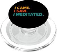 Sono venuto ho visto meditato la meditazione PopSockets PopGrip per MagSafe