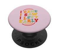 Sono venuto. Ho visto. Sono partito presto PopSockets PopGrip Adesivo