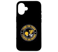 Sono venuto per curiosità Sono rimasto per i giocatori di Nachos Trivia Night Custodia per iPhone 16