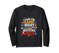 Sono venuto per la Notte di Gioco Sono rimasto a discutere Maglia a Manica