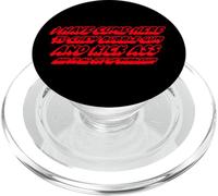 Sono venuto qui per masticare gomma da masticare e calciare il culo e sono tutto PopSockets PopGrip per MagSafe