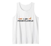 Sono Volpe Diavoli Animali Selvatici Animali da Compagnia Canotta