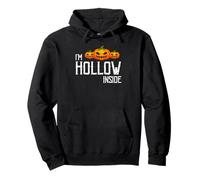 Sono Vuoto Dentro Zucca Halloween Divertente Felpa con Cappuccio
