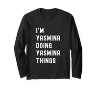 Sono Yasmina Que Fa Cose di Yasmina Maglia a Manica