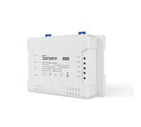 SONOFF 4CHR3 4-Gang Wi-Fi Smart Interruttore, Managed By App O Voce