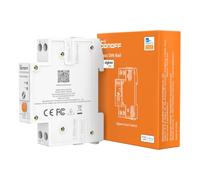 SONOFF Basic DIN Rail (BASIC-ZB1GSP) Interruttore Smart Zigbee su Binario DIN, Controllo Smart Home Zigbee 3.0 con Monitoraggio Energetico, 32A per Quadro Elettrico, Compatibile con Home Assistant