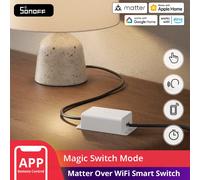 SONOFF Basic Gen5 Matter Over WiFi Smart Switch BASIC-1GS Protocollo Matter Ampia superficie touch Lavoro affidabile con ecosistema Apple