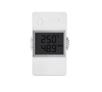 SONOFF Controllore Smart Wi-Fi Per Temperatura E Umidità THR316D, 16A, LCD, DIN