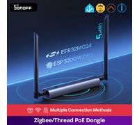 SONOFF Zigbee 3.0 Hub Gateway Dongle Max, USB/Ethernet/PoE/Wi-Fi Smart Home Bridge, supporta Home Assistant Zigbee2MQTT openHAB, Segnale Potente e Aggiornamento OTA